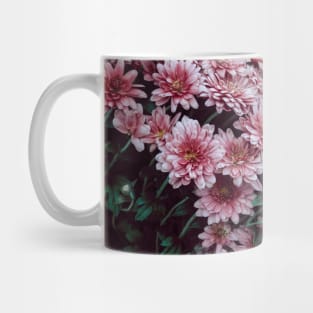 Pink Spring Flowers Mug